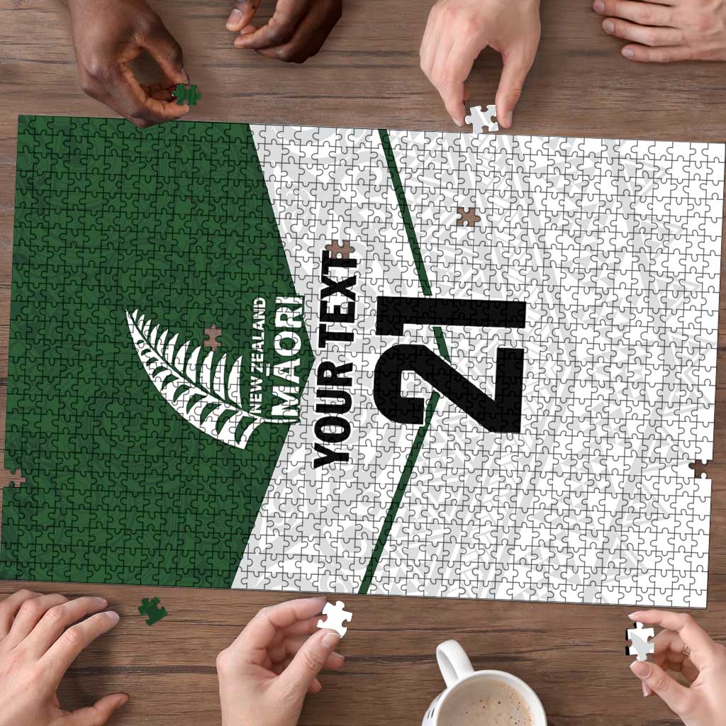 Custom New Zealand Maori Niho Taniwha Puzzle - Polynesian Pride