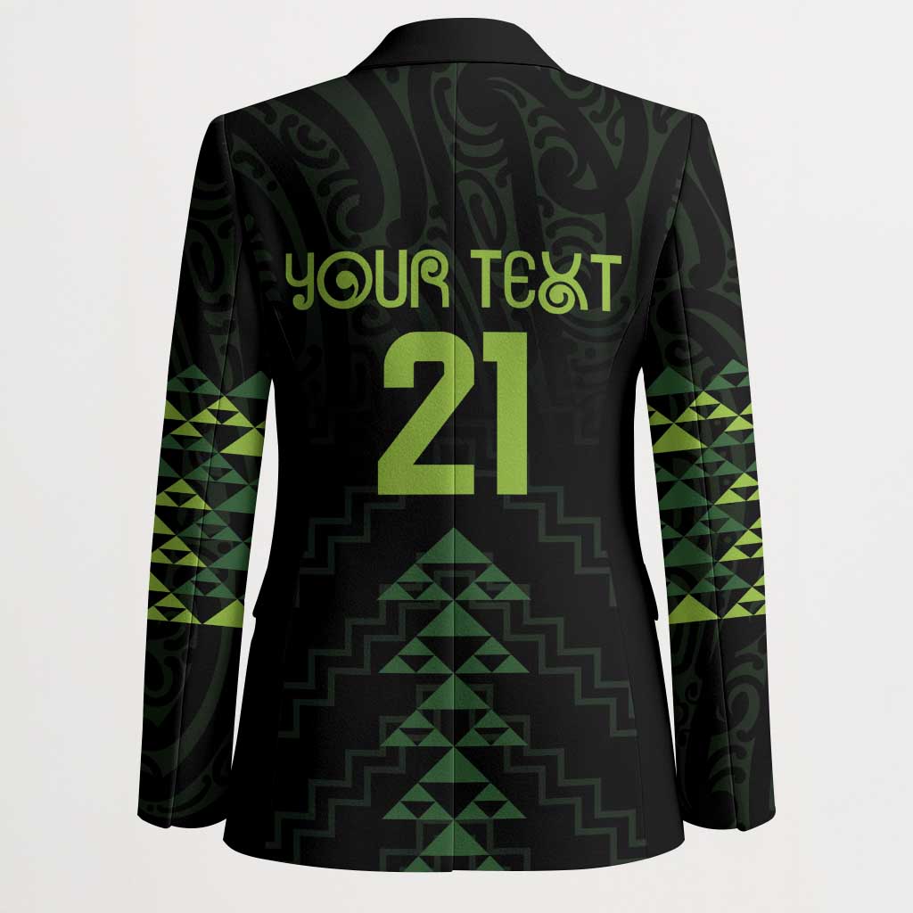 Custom New Zealand Maori Koru Koiri Motif Blazer LT9 - Polynesian Pride