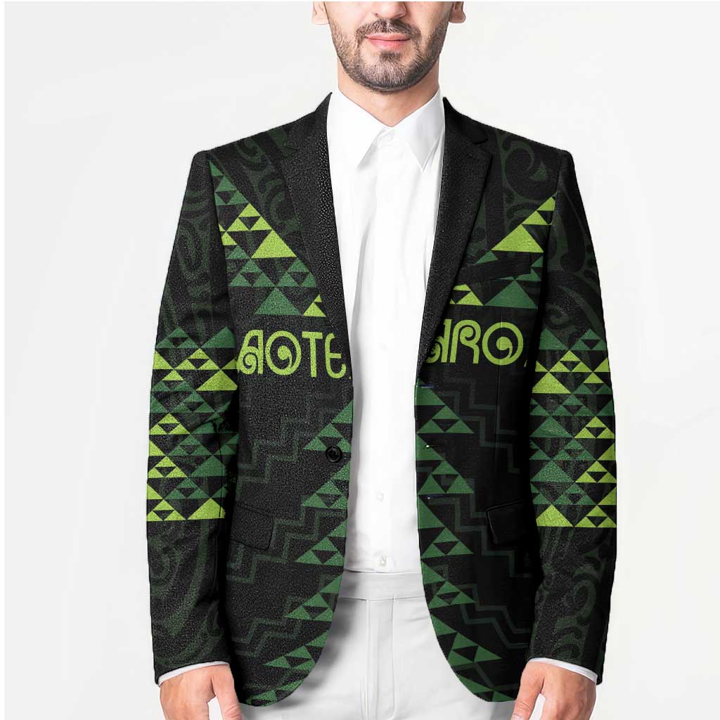 Custom New Zealand Maori Koru Koiri Motif Blazer LT9 - Polynesian Pride
