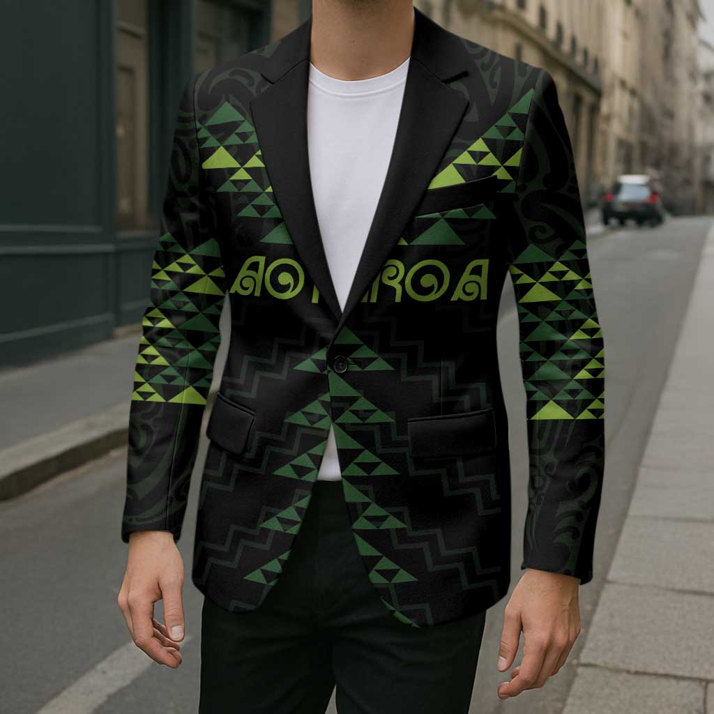 Custom New Zealand Maori Koru Koiri Motif Blazer LT9 - Polynesian Pride