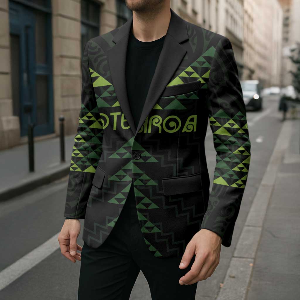 Custom New Zealand Maori Koru Koiri Motif Blazer LT9 - Polynesian Pride