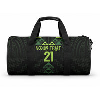Custom New Zealand Maori Koru Koiri Motif Duffle Bag LT9 One size Green - Polynesian Pride