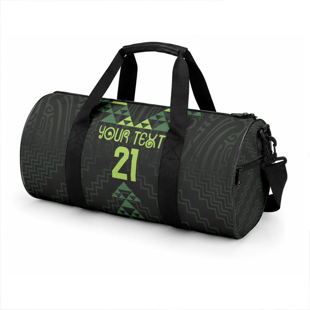 Custom New Zealand Maori Koru Koiri Motif Duffle Bag LT9 - Polynesian Pride