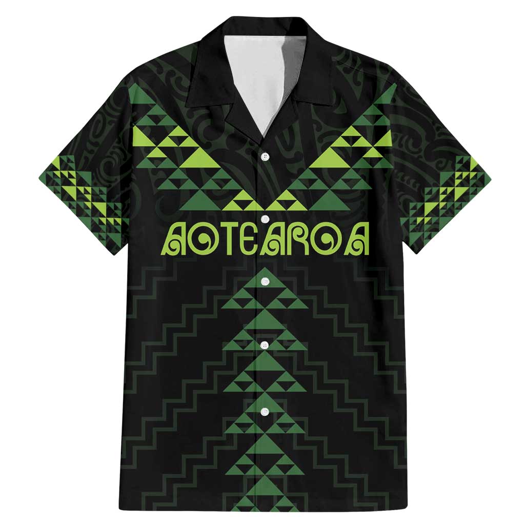 Custom New Zealand Maori Koru Koiri Motif Family Matching Mermaid Dress and Hawaiian Shirt