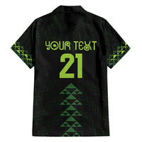 Custom New Zealand Maori Koru Koiri Motif Family Matching Short Sleeve Bodycon Dress and Hawaiian Shirt