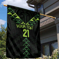 Custom New Zealand Maori Koru Koiri Motif Garden Flag