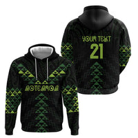 Custom New Zealand Maori Koru Koiri Motif Hoodie