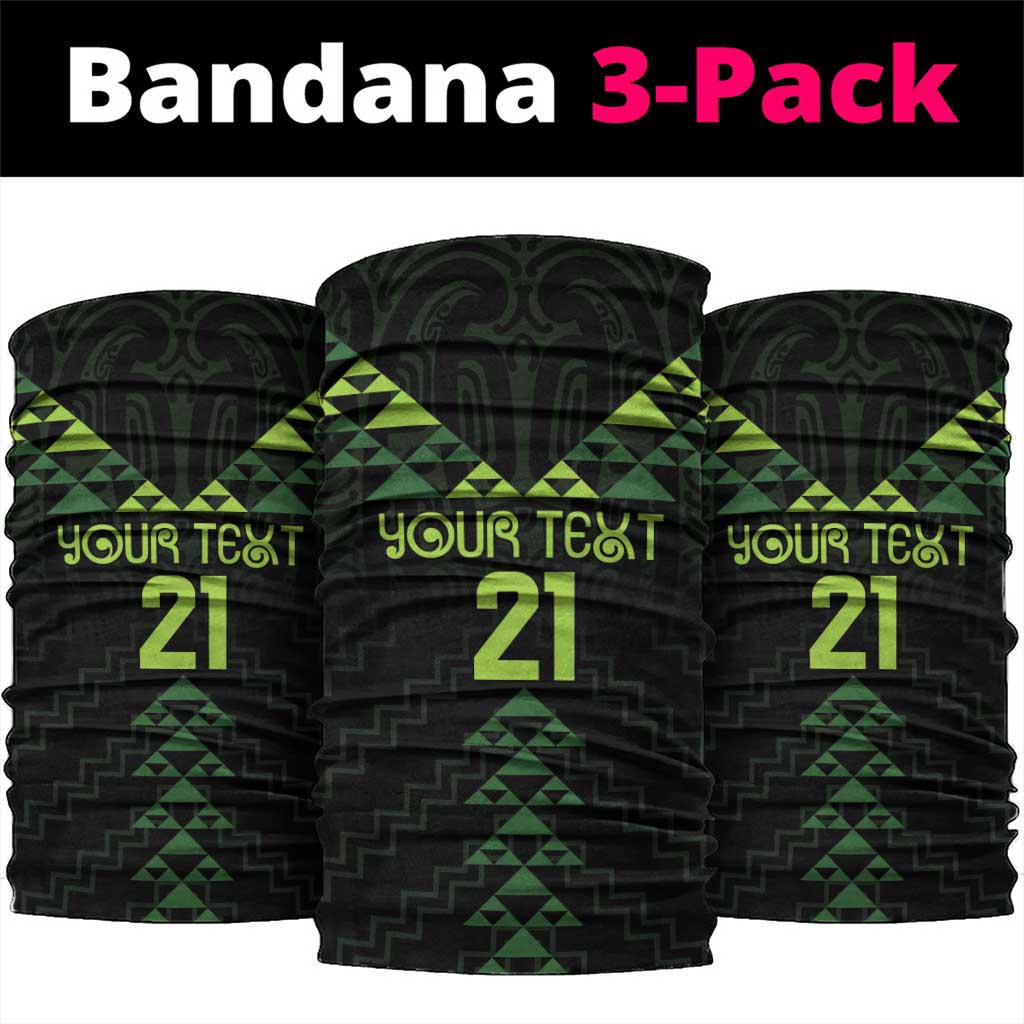 Custom New Zealand Maori Koru Koiri Motif Neck Gaiter - Polynesian Pride