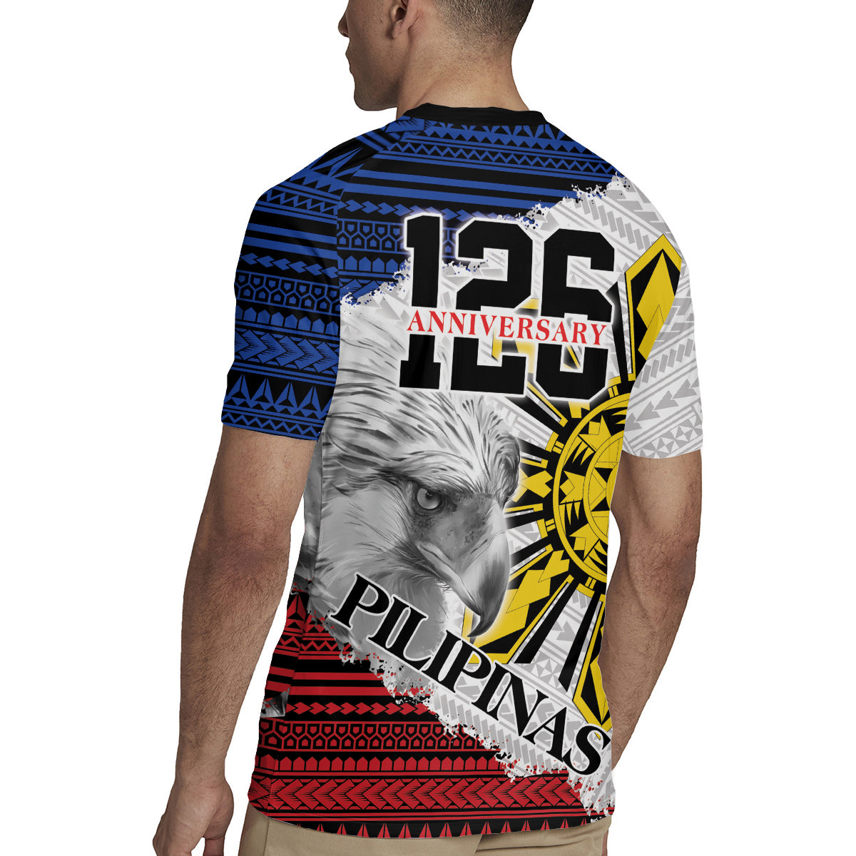 Philippines 126th Independence Day Rugby Jersey Pilipinas Hunyo 12 Maligayang Araw ng Kalayaan