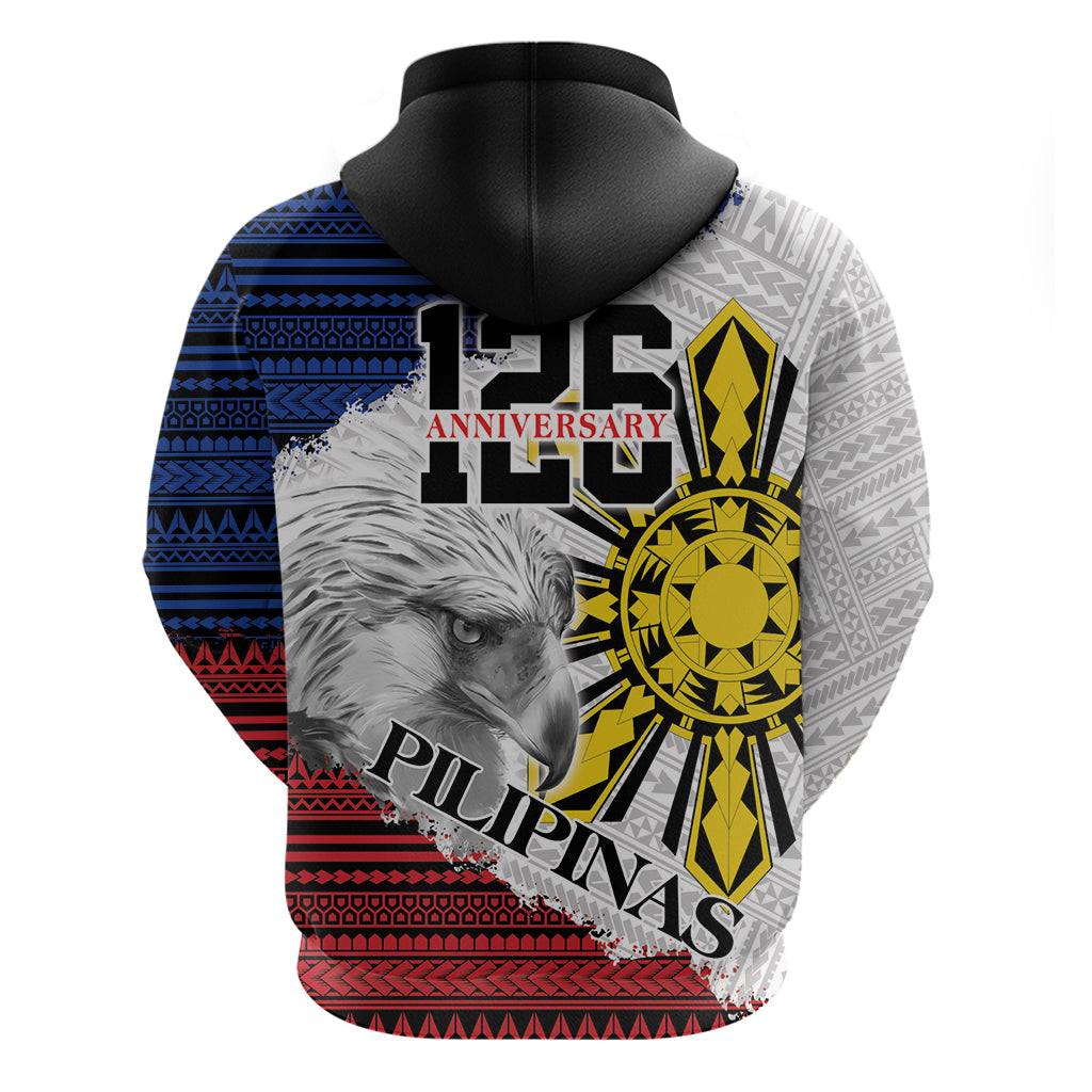 Philippines 126th Independence Day Zip Hoodie Pilipinas Hunyo 12 Maligayang Araw ng Kalayaan