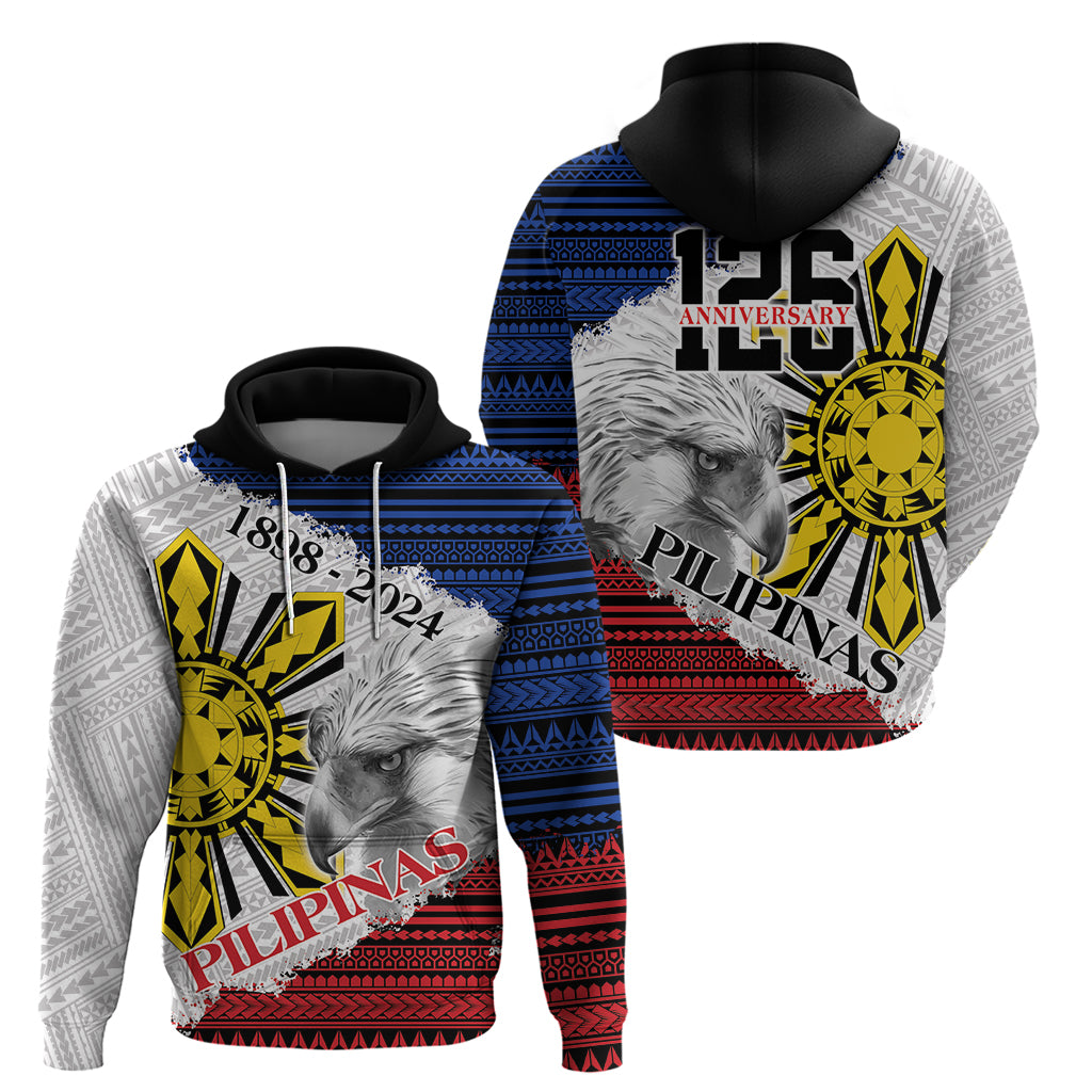 Philippines 126th Independence Day Zip Hoodie Pilipinas Hunyo 12 Maligayang Araw ng Kalayaan