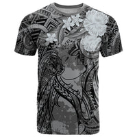 Pacific Beauty Girl T Shirt Black Polyneisan Tribal Vintage Motif LT9 Black - Polynesian Pride