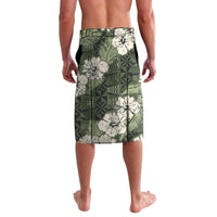 Tongan Kupesi Ngatu Hibiscus Vintage Motif Lavalava