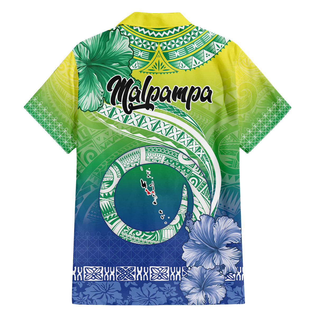 Malpampa Vanuatu Family Matching Puletasi and Hawaiian Shirt Hibiscus Sand Drawing with Pacific Pattern LT9 - Polynesian Pride