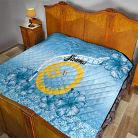 Sanma Vanuatu Quilt Hibiscus Sand Drawing with Pacific Pattern LT9 - Polynesian Pride