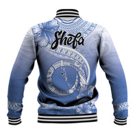 Shefa Vanuatu Baseball Jacket Hibiscus Sand Drawing with Pacific Pattern LT9 - Polynesian Pride