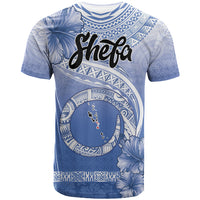 Shefa Vanuatu T Shirt Hibiscus Sand Drawing with Pacific Pattern LT9 - Polynesian Pride