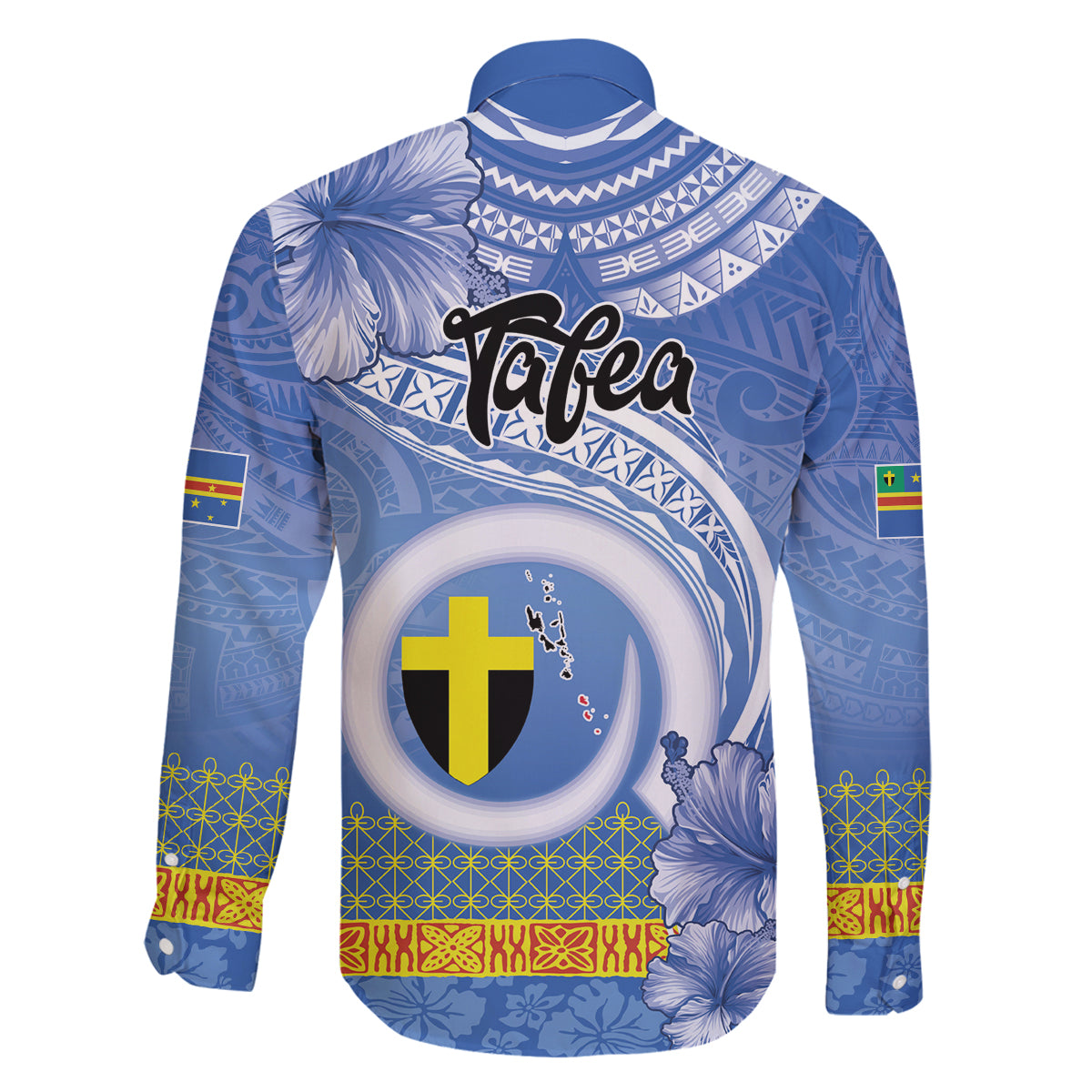 Tafea Vanuatu Family Matching Off The Shoulder Long Sleeve Dress and Hawaiian Shirt Hibiscus Sand Drawing with Pacific Pattern