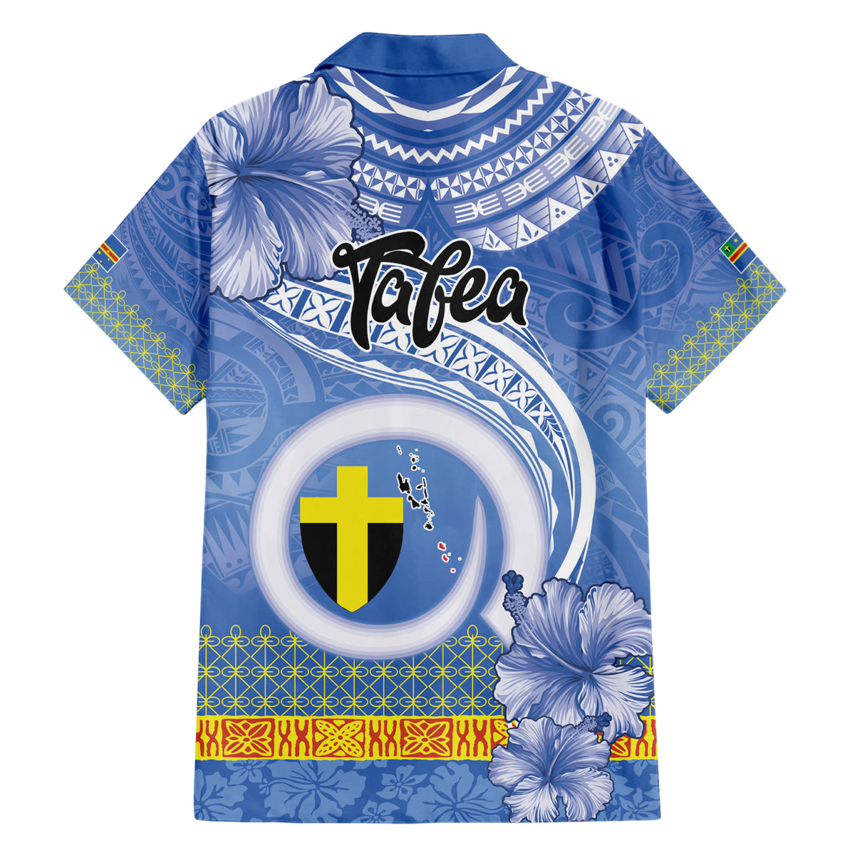 Tafea Vanuatu Family Matching Short Sleeve Bodycon Dress and Hawaiian Shirt Hibiscus Sand Drawing with Pacific Pattern LT9 - Polynesian Pride