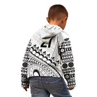 Custom Fiji Rugby Cibi Dance Kid Hoodie Create History World Cup Sevens