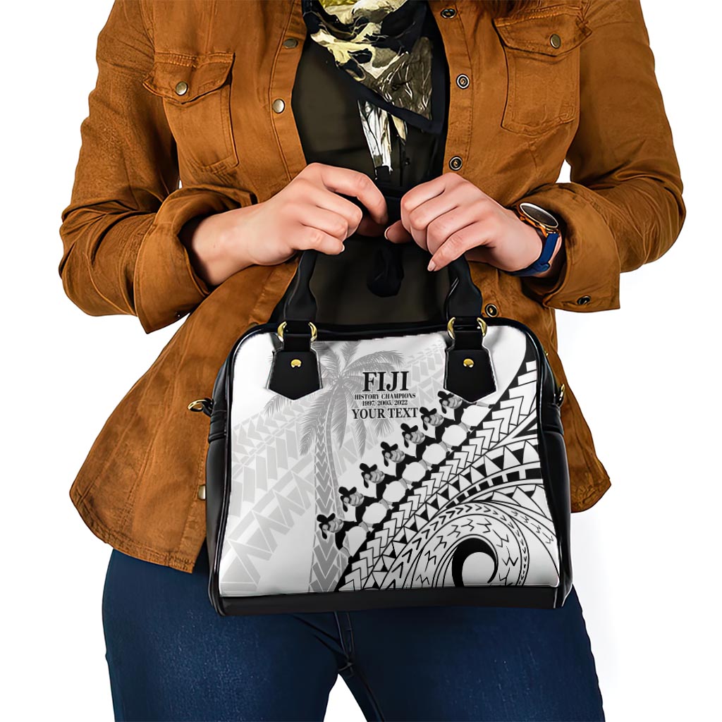 Custom Fiji Rugby Cibi Dance Shoulder Handbag Create History World Cup Sevens LT9 - Polynesian Pride