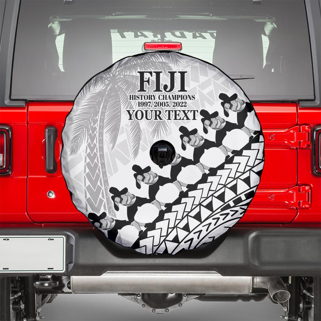 Custom Fiji Rugby Cibi Dance Spare Tire Cover Create History World Cup Sevens LT9 - Polynesian Pride