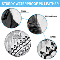 Custom Fiji Rugby Cibi Dance Spare Tire Cover Create History World Cup Sevens LT9 - Polynesian Pride