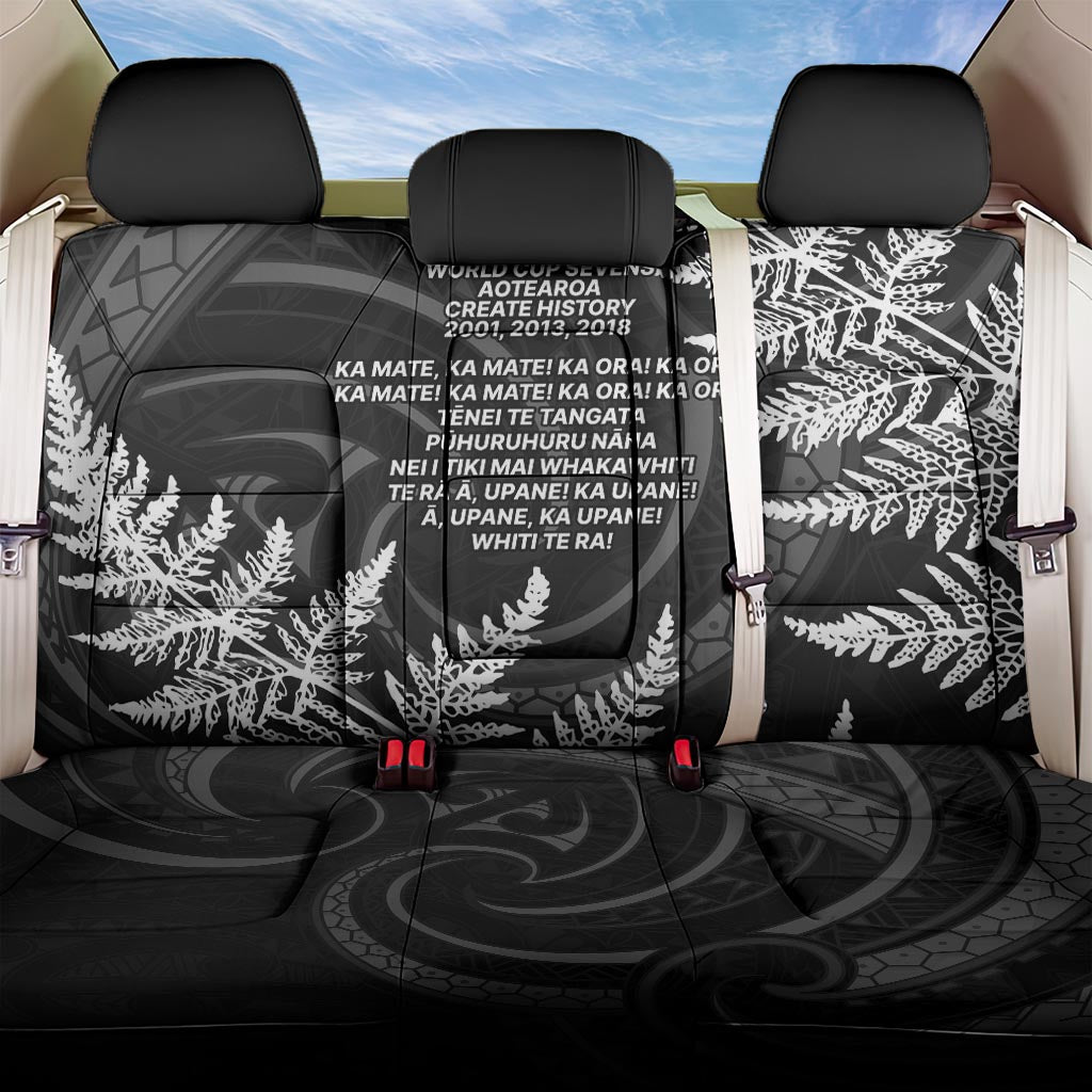 New Zealand Black Fern 7s Back Car Seat Cover History World Cup Sevens