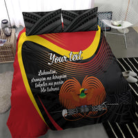 Personalised Papua Niugini Tok Pisin Wik Bedding Set LT9 - Polynesian Pride