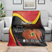 Personalised Papua Niugini Tok Pisin Wik Blanket LT9 - Polynesian Pride