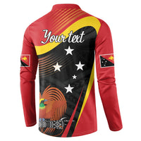 Personalised Papua Niugini Tok Pisin Wik Button Sweatshirt LT9 - Polynesian Pride