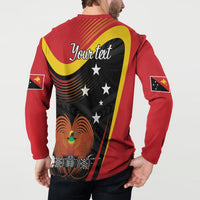Personalised Papua Niugini Tok Pisin Wik Button Sweatshirt LT9 - Polynesian Pride
