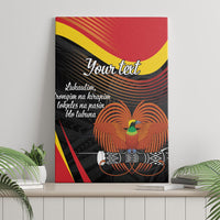 Personalised Papua Niugini Tok Pisin Wik Canvas Wall Art