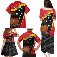 Personalised Papua Niugini Tok Pisin Wik Family Matching Puletasi and Hawaiian Shirt LT9 - Polynesian Pride