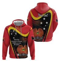Personalised Papua Niugini Tok Pisin Wik Zip Hoodie