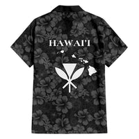 Hawaii Lei Kamehameha Family Matching Puletasi and Hawaiian Shirt Ele'ele Seamless Pattern Hibiscus Flower LT9 - Polynesian Pride