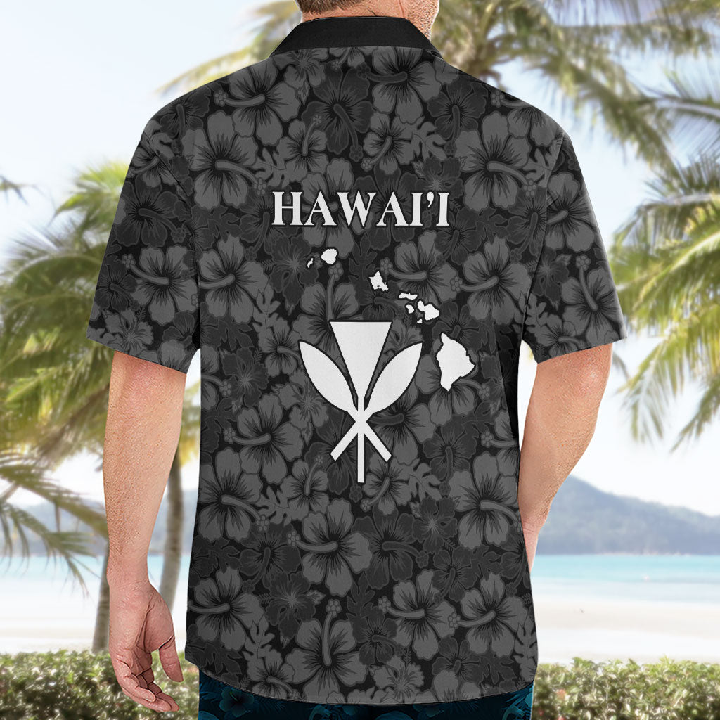 Hawaii Lei Kamehameha Hawaiian Shirt Ele'ele Seamless Pattern Hibiscus Flower