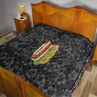 Hawaii Lei Kamehameha Quilt Ele'ele Seamless Pattern Hibiscus Flower