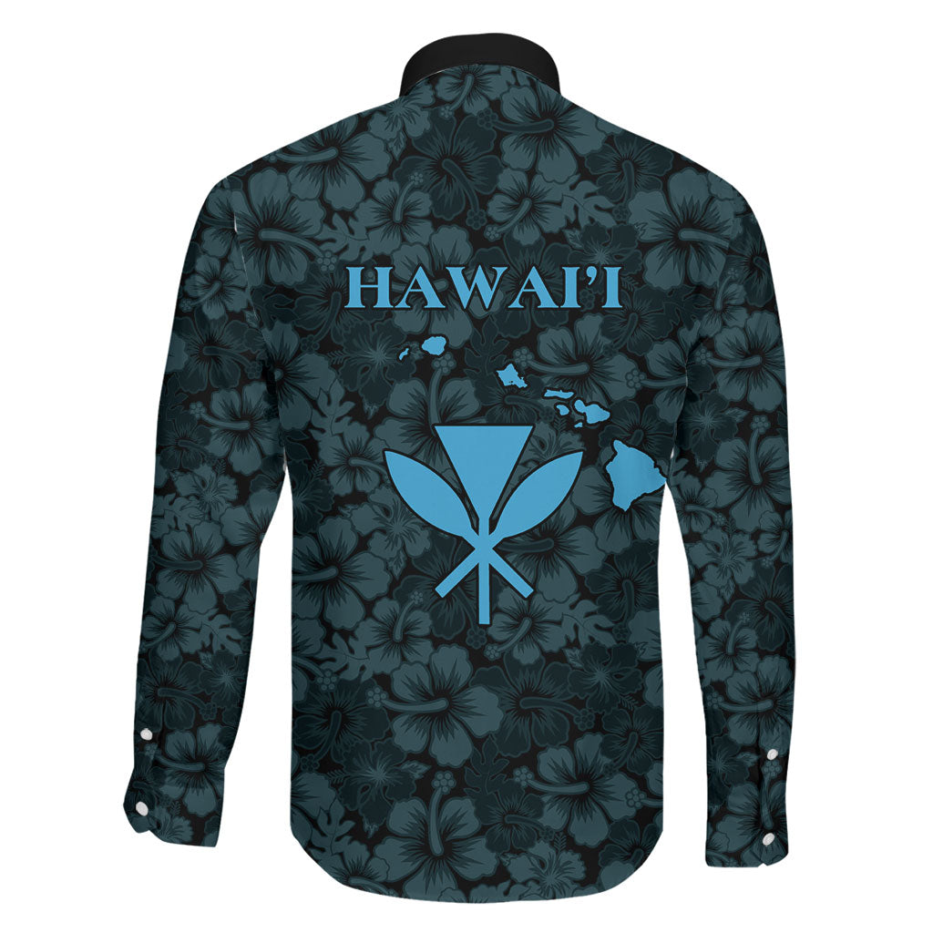 Hawaii Lei Kamehameha Family Matching Short Sleeve Bodycon Dress and Hawaiian Shirt Uliuli Seamless Pattern Hibiscus Flower LT9 - Polynesian Pride