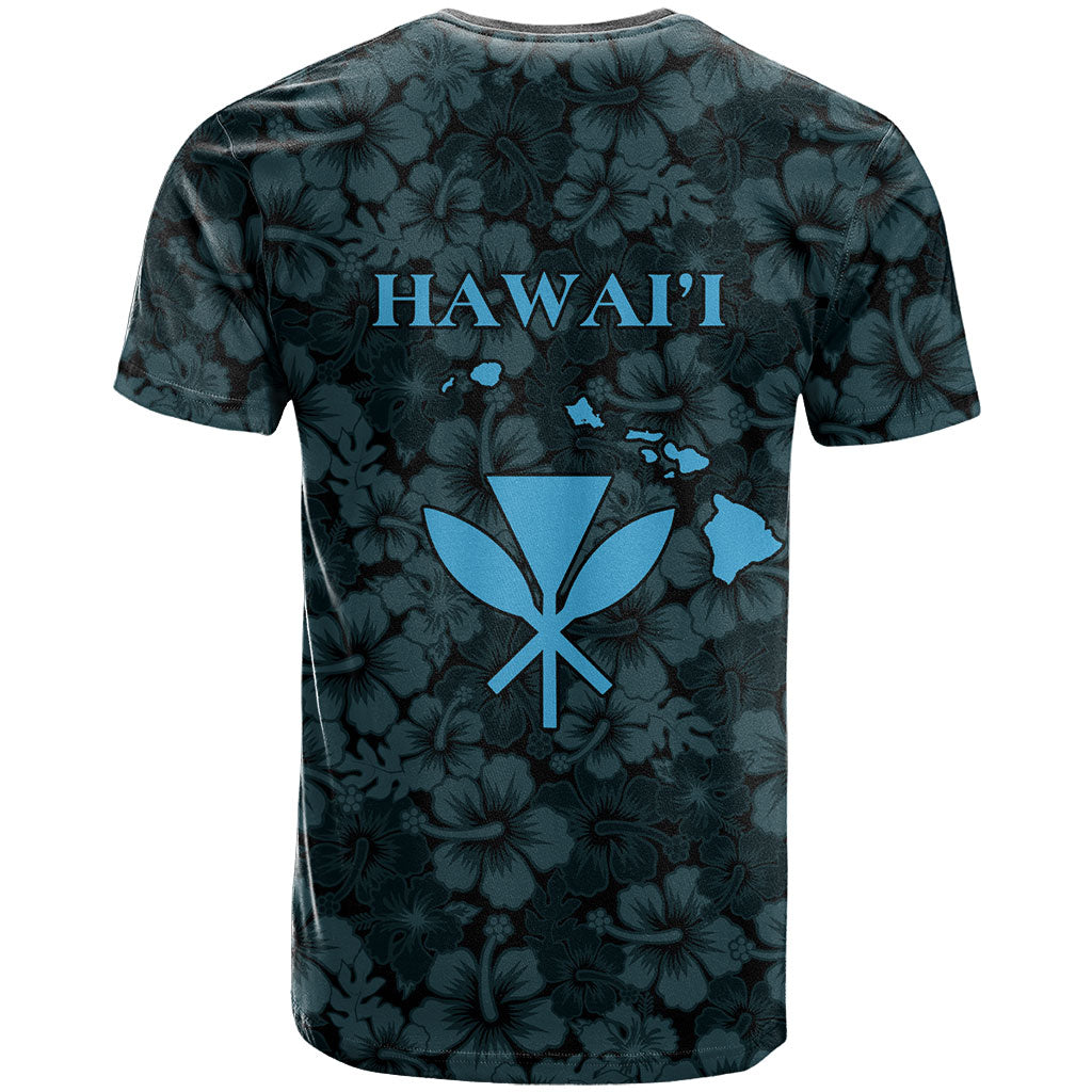 Hawaii Lei Kamehameha T Shirt Uliuli Seamless Pattern Hibiscus Flower
