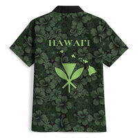Hawaii Lei Kamehameha Hawaiian Shirt Oma'oma'o Seamless Pattern Hibiscus Flower LT9 - Polynesian Pride