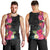 Hafa Adai Guam Men Tank Top Tropical Flowers Colorful Vibes