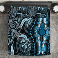 Polynesia Dashiki Bedding Set Polynesia and Africa Traditional Special Together Blue LT9 Blue - Polynesian Pride