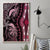 Polynesia Dashiki Canvas Wall Art Polynesia and Africa Traditional Special Together Pink LT9 - Polynesian Pride