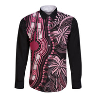 polynesia-dashiki-long-sleeve-button-shirt-polynesia-and-africa-traditional-special-together-pink