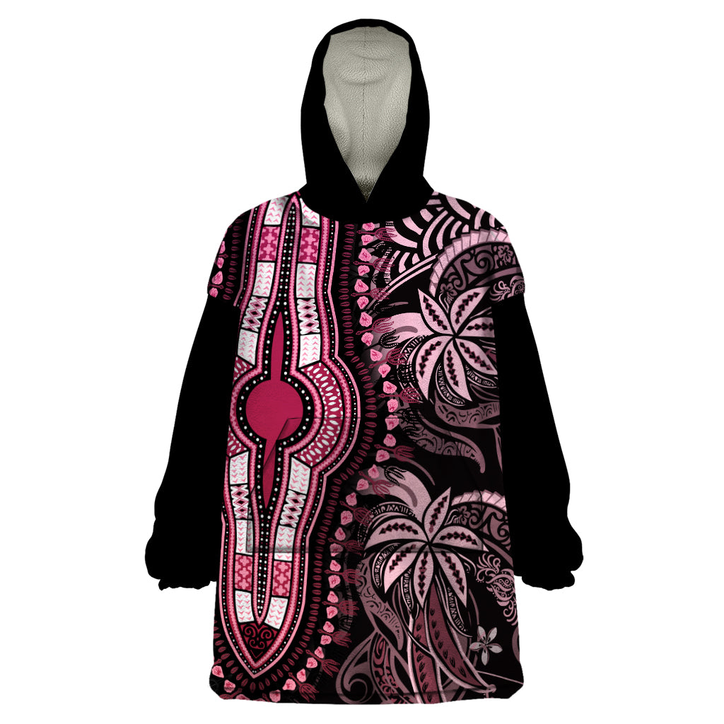 polynesia-dashiki-wearable-blanket-hoodie-polynesia-and-africa-traditional-special-together-pink