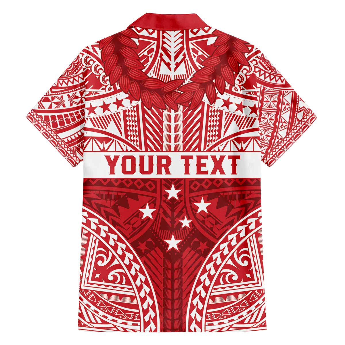 Personalised Toa Samoa Rugby Spirit Family Matching Off The Shoulder Long Sleeve Dress and Hawaiian Shirt Red Samoan Tribal Pattern - Polynesian Pride