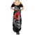 ANZAC Day Aotearoa Silver Fern Maori Personalised Family Matching Summer Maxi Dress and Hawaiian Shirt