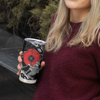 ANZAC Day Aotearoa Silver Fern Maori Personalised Tumbler Cup LT9 - Polynesian Pride