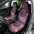 New Zealand Darts Personalised Car Seat Cover Aotearoa Silver Fern Pink Papua Shell Spirit